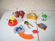 Игрушки из McDonald's коллекции разные