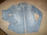 Рубашка джинсовая фирма MEXX маркировка - 40