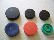 Шайба хоккейная пластик и резина