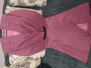 Костюм пиджак с юбкой на подкладке