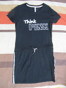 Платье с рукавами и без рукавов