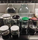 Банки стеклянные 3л, 0.72л, 0.5л, 0.2л