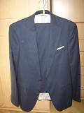 Костюм мужской фирма Zara Man производство Турция размер 46 рост 164 - 170 цвет - темно-синий