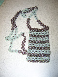 Сумочка для мобильника ручная работа ( бисер)