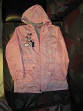 Розовая куртка 152-158