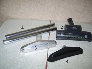 Насадки - щетки и труба для пылесоса