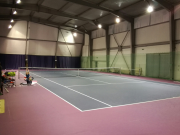 Крытый ТЕННИСНЫЙ КОРТ аренда на часы. Малинина-35а