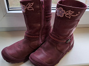 Сапожки розовые зимние, р.29, б.у в отличном состоянии