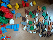 Несколько конструкторов Полесье одним лотом - Ферма, Зоопарк, Семья