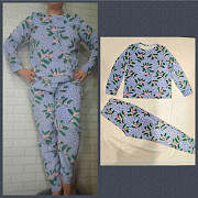 Пижама женская теплая со штанами, костюм домашний