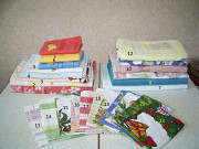 Полотенца махровые и льняные. Новые .