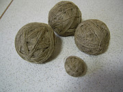 Нитка льняная прошлый век ( ручная работа)