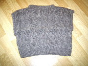 Жилет детский (ручная вязка )