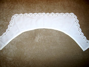 Воротник с вышивкой Ришелье