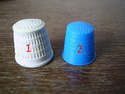 Наперстки для шитья ( пластик)