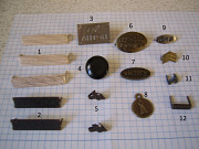 Украшения металл - 12 позиций