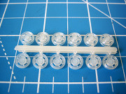 Кнопки бельевые пришивные (пластик ) - 12 шт