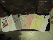 Маечки на 5-8 лет, даром