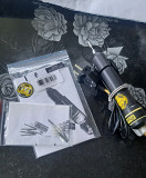 Ударно-гравировальная машинка для резьбы по камню, бормашина, матовка