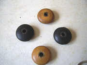 Бусины деревянные - 91 шт