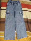 Брюки и джинсы 8-12 лет, бу