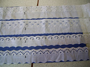 Тесьма с вышивкой Ришелье хлопок из СССР