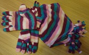 Шапочка и рукавички флисовые (англия), на 5-7 лет