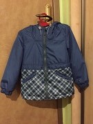 Куртка демисезон для мальчика рост 110-116