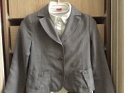 Пиджак и блузка школьная 122-128